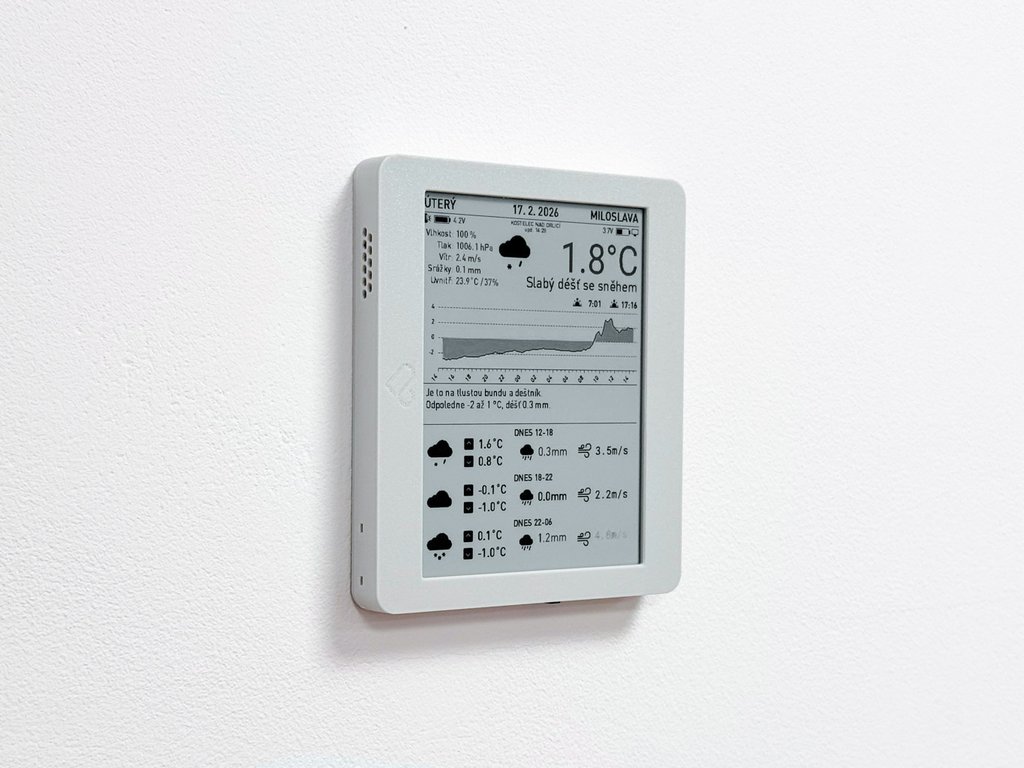 LaskaKit Live-5.83 E-paper stavebnice s WiFi pro ” Živý obraz” V2 - obrázek 2
