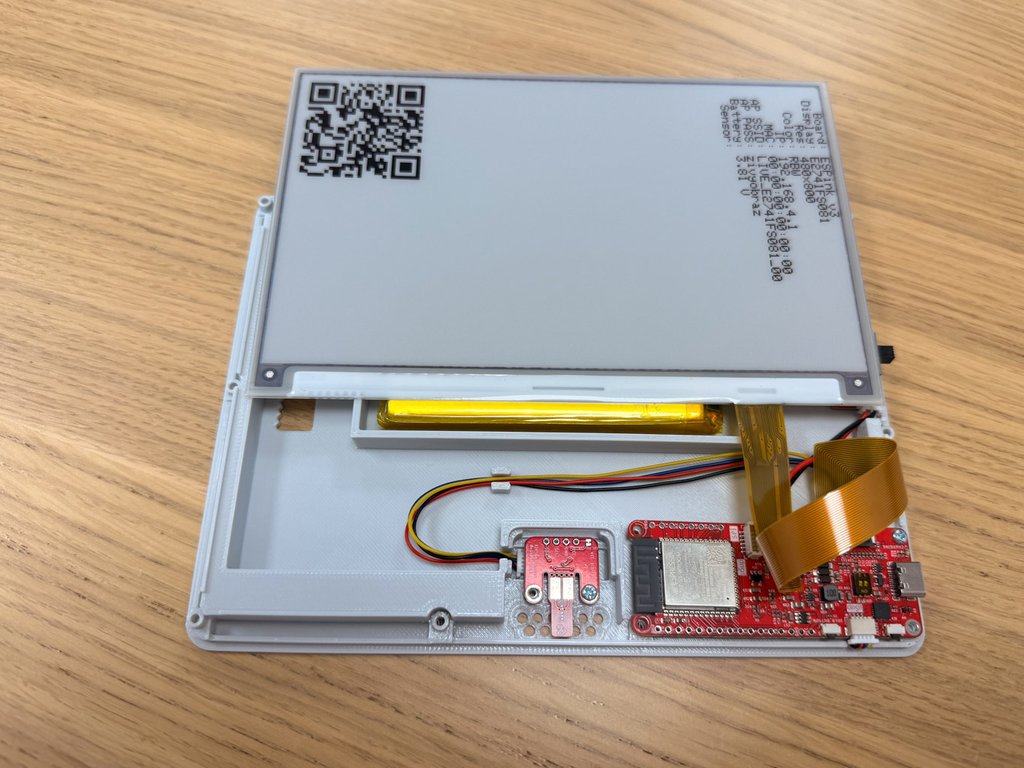 LaskaKit Live-7.4 E-paper stavebnice s WiFi pro ” Živý obraz” - obrázek 5