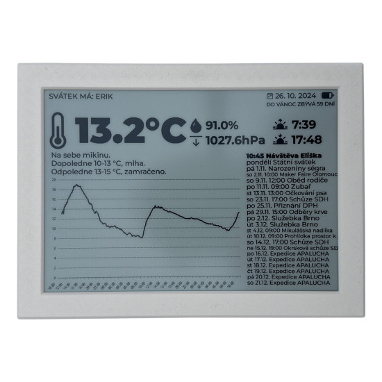 SVERIO PaperBoard černobílý 9.7" ED097TC2 - obrázek 2