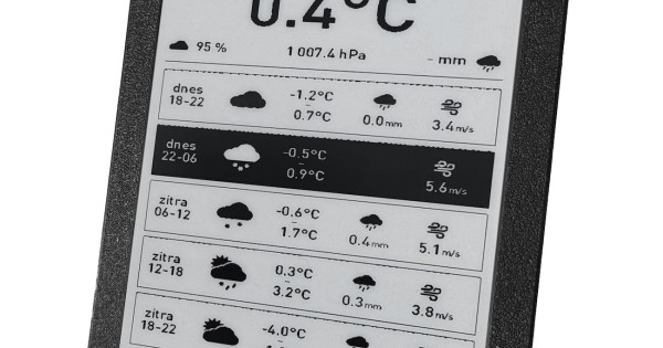 SVERIO PaperBoard černobílý 5.83" GDEW0583T8